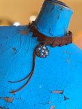 The Siren Choker - Brown
