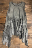 Move with the Wind Tank in Charcoal by Jaded Gypsy