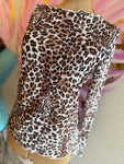 Leopard Mesh Longsleeve Top