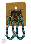 806 Turquoise TearDrop Earrings