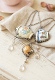 Tea Party Treasure Necklace — by Art by Amy