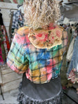 A Rare Bird Flannel Rose Jacket