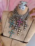 Vintage Grace Crystal Cross Necklace