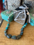 A Rare Bird Dark Turquoise Necklace