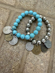 World Traveler Coin Bracelet