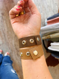 Peace Love Small Cuff
