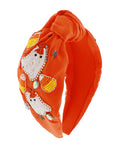 Orange Ghost Headband