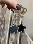 Art by Amy Black Dreaming Star Earrings