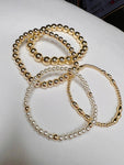 Jennifer Thames Stacking Gold Dipped Bracelets - 4 styles