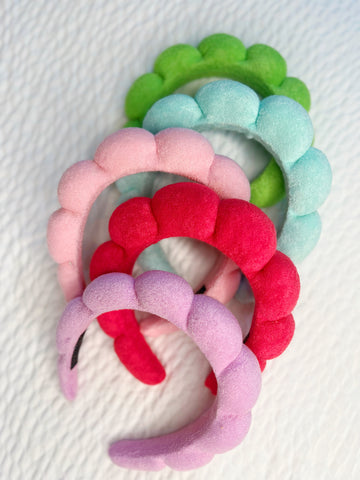 Bubble Terry Headbands - 5 colors