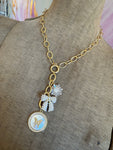 Jennifer Thames Charm Necklace - Bow