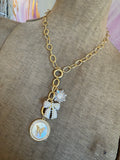 Jennifer Thames Charm Necklace - Bow