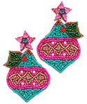 Christmas Ornament Earring