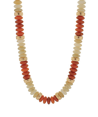 Ivory Beaded Candy Necklace