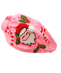 Christmas Santa Headband - Pink