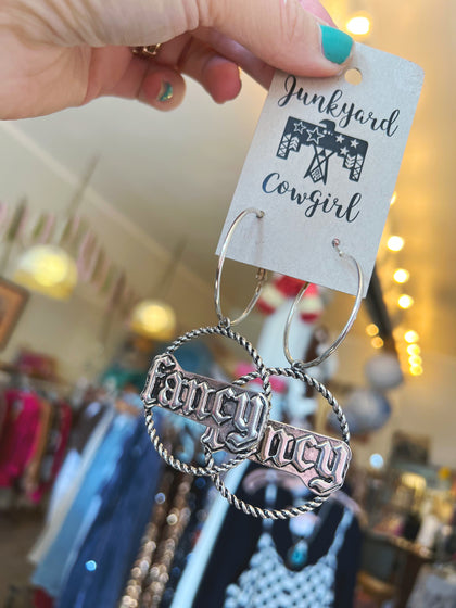 Junkyard Cowgirl FANCY Earrings