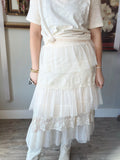 Lace and Grace Tiered Skirt
