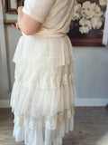 Lace and Grace Tiered Skirt