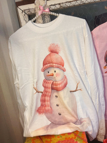 Snowman Longsleeve Tee