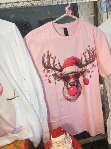 Reindeer Bling Tee