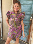 Aurora Waves Dress