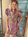 Aurora Waves Dress