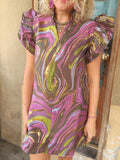 Aurora Waves Dress