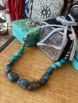 A Rare Bird Dark Turquoise Necklace