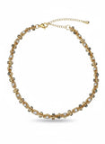 JTO Crystal Link Luxe Chain Necklace