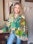 Jaded Gypsy Patchwork Sunrise Top