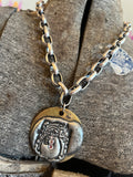 Art by Amy Snowman Necklace