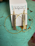 Jennifer Thames Mixed Fringe Hoop