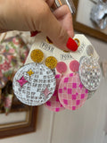 Posh Disco Ball Earrings