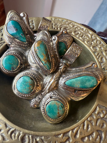 Tibetan Butterfly Pendant