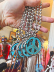 Wearable Art - Peace Necklace