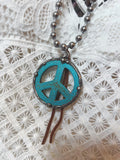 Wearable Art - Peace Necklace