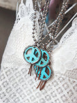 Wearable Art - Peace Necklace