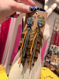 Wildwood Sparkle Feather Earrings by Gypsy South