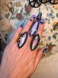 Prismatic Halo Statement Ring by Jaded Gypsy