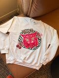 Wild at Heart Bling Sweatshirt by Queen Gypsy