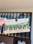 Pink Panache Bracelet Stack - Seafoam