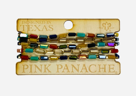Pink Panache Multi-Color Bracelet Set
