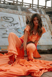 Lumi Peach Ruffle Set by Lady the Brand