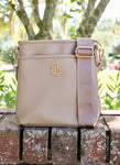 Caroline Hill Briggs Crossbody Taupe