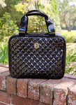 Caroline Hill Punta Cana Large Case Black Patent SQ