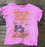 Gypsy Rabbit Worn & Weathered Tee by House of Jaded Gypsy