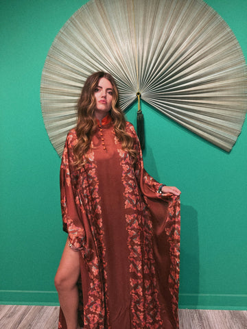 London Bronze Garden Kaftan by Lady the Brand