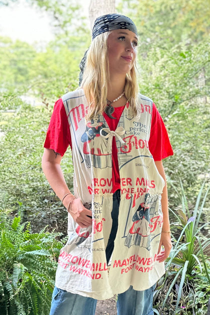 Jaded Gypsy Morning Mayflower Vest