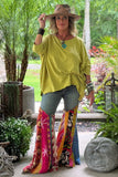Chartreuse JG Be Free Top