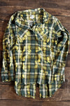 Jaded Gypsy Crisp Morning Air Flannel - 3 Colors